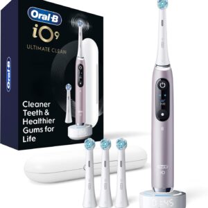 Oral-B iO Series 9 Electric Toothbrush with AI Guidance for Dental Pain & Gum Protection