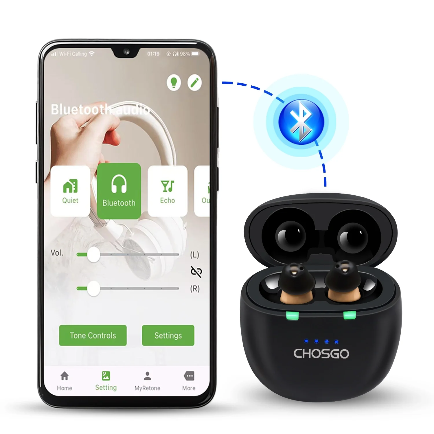 CHOSGO SmartU OTC Hearing Aids
