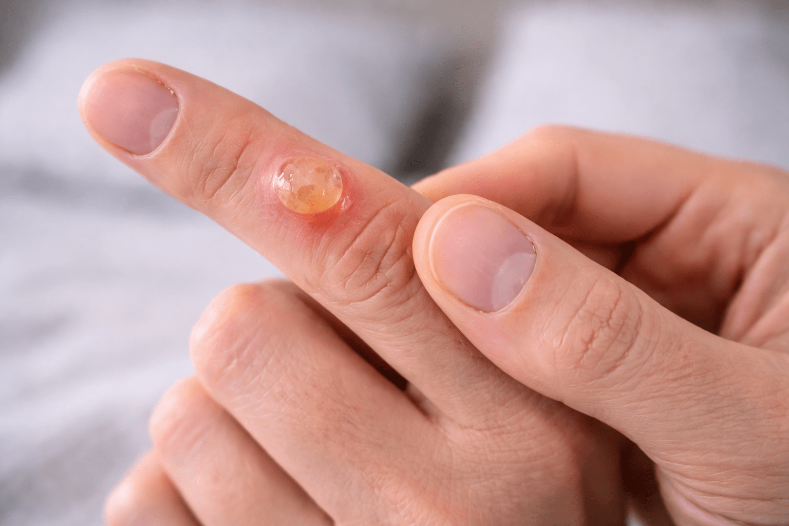 Blister Pain Illustration