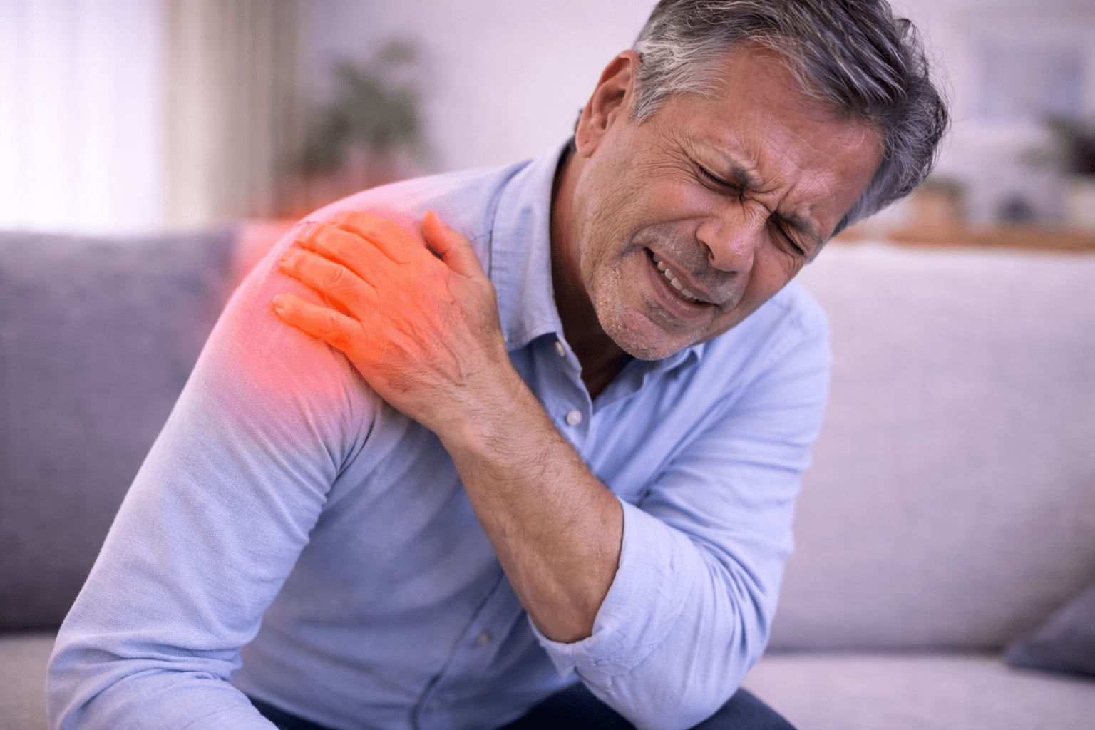 Shoulder Pain Illustration