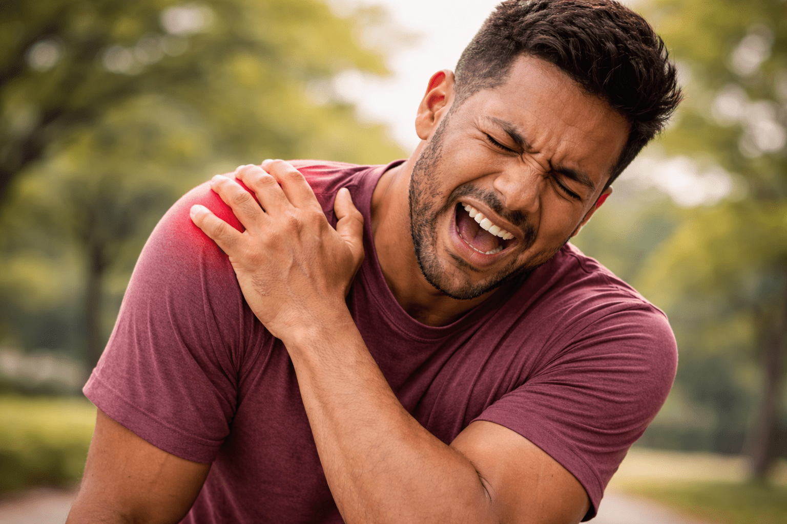 Shoulder Dislocation Illustration