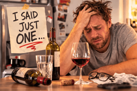 Your Hangover Isn’t the Problem—Your ‘Just One More’ Is.