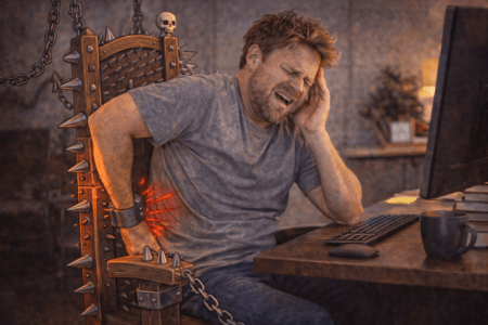 Your Desk Is Gaslighting You: Why Your Body Hurts and Your Chair Is the Villain