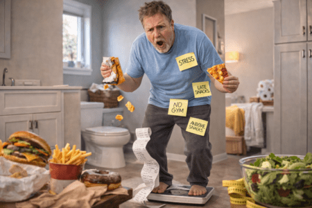 Your Body Is Not Broken—It’s Just Carrying Receipts: A Sarcastic Survival Guide to Weight Management Without Losing Your Mind