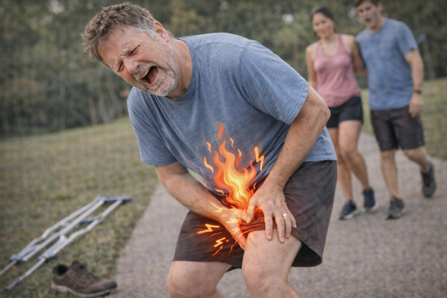 Groin strain recovery and pain relief