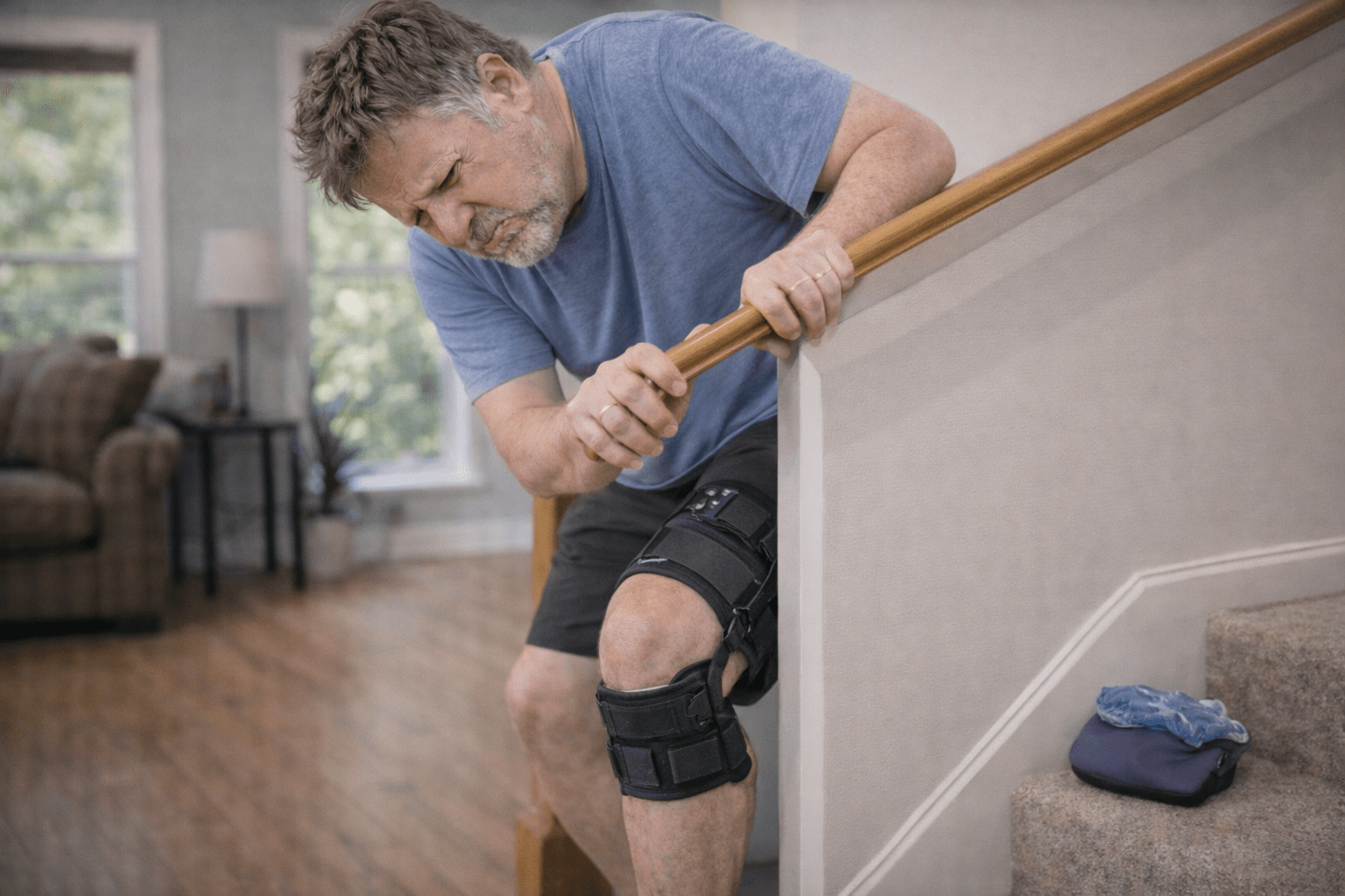 MCL sprain knee injury recovery and pain relief