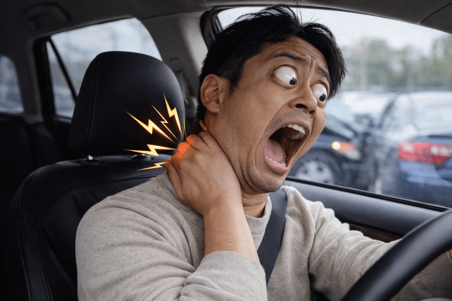Whiplash neck pain recovery posture and movement