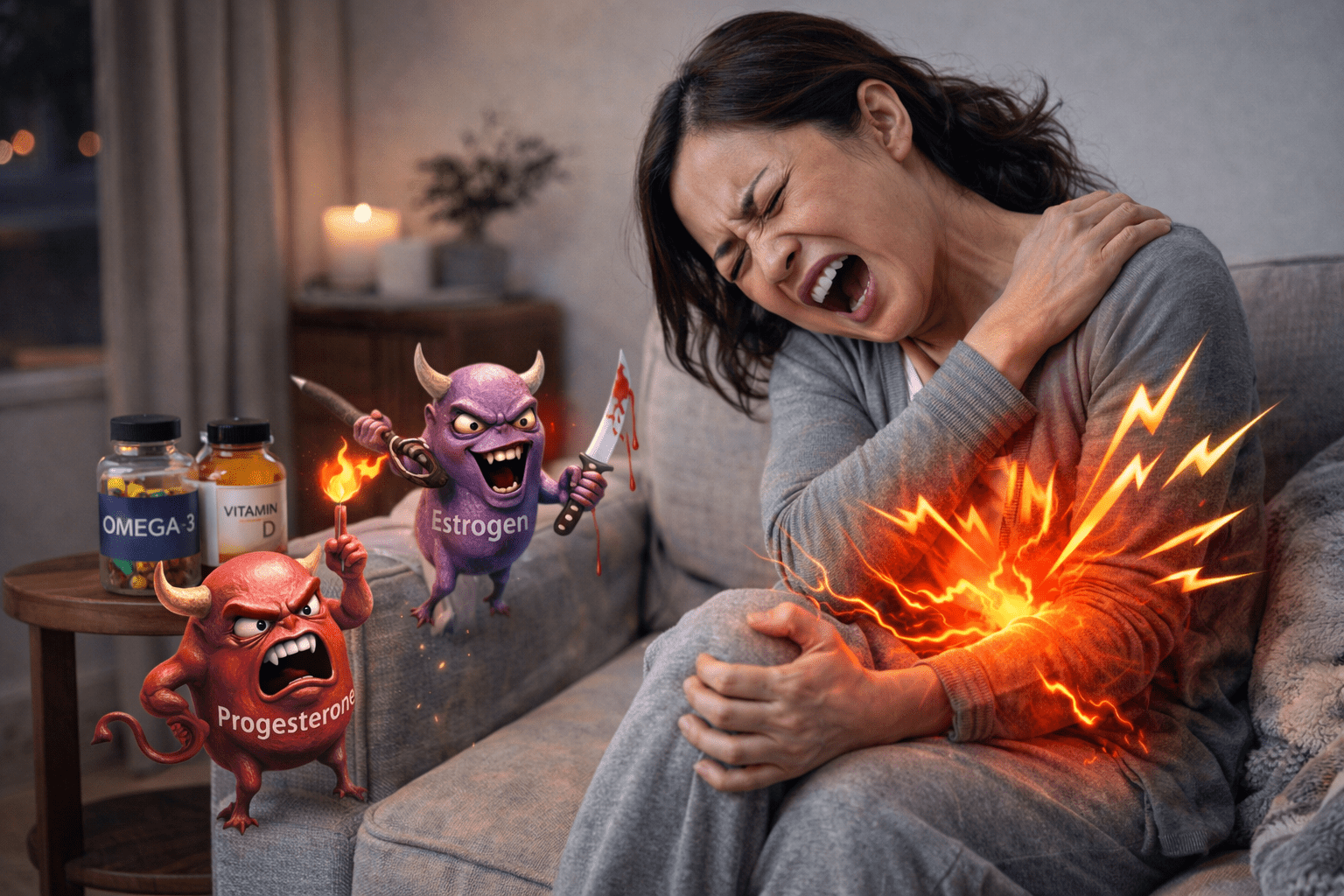 Aromatase pain syndrome joint stiffness recovery support