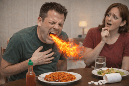 GERD: When Your Chest Thinks It’s a Volcano and Dinner Was the Match