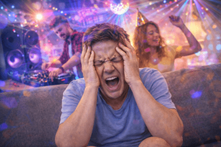 Your Brain Is Throwing a Rave (And You Weren’t Invited): A Migraine Survival Guide