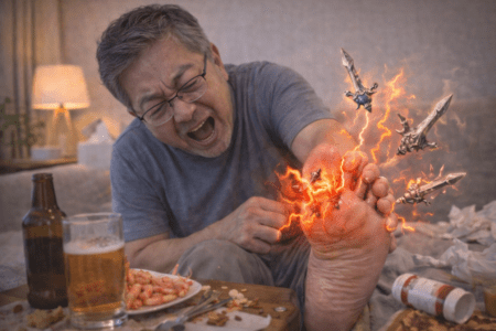 Your Big Toe Is Plotting a Coup: A Survival Guide to Gout (a.k.a. When Food Betrays You)