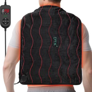 UTK wearable far infrared heating pad belt wrapped around the lower back