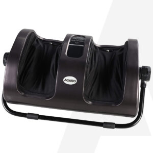 AGARO Grand shiatsu foot massager with open foot wells and kneading rollers inside — view 1