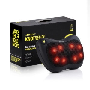 Boldfit Knotrelief back massager with handle and massage nodes