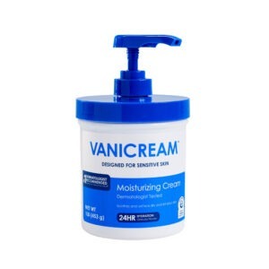 Vanicream Moisturizing Cream 1 lb jar with pump dispenser