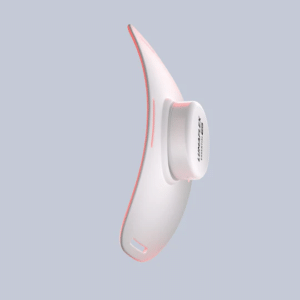 UTK red light therapy wrap worn over the neck and shoulder with adjustable Velcro straps — view 4