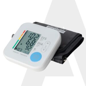 AGARO BBZ32-DA01 digital blood pressure monitor with cuff, front view