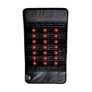Therasage TheraPro PEMF infrared heating pad with red light surface and jade stone panel