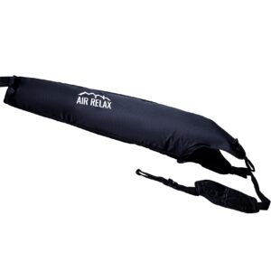 Air Relax Pro AR-4.0 arm sleeve, black, with the white Air Relax logo and adjustable strap