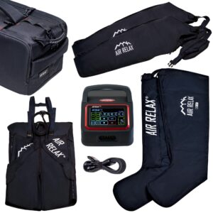 Air Relax Pro AR-4.0 Body Package System: control unit with leg, arm and hip attachments