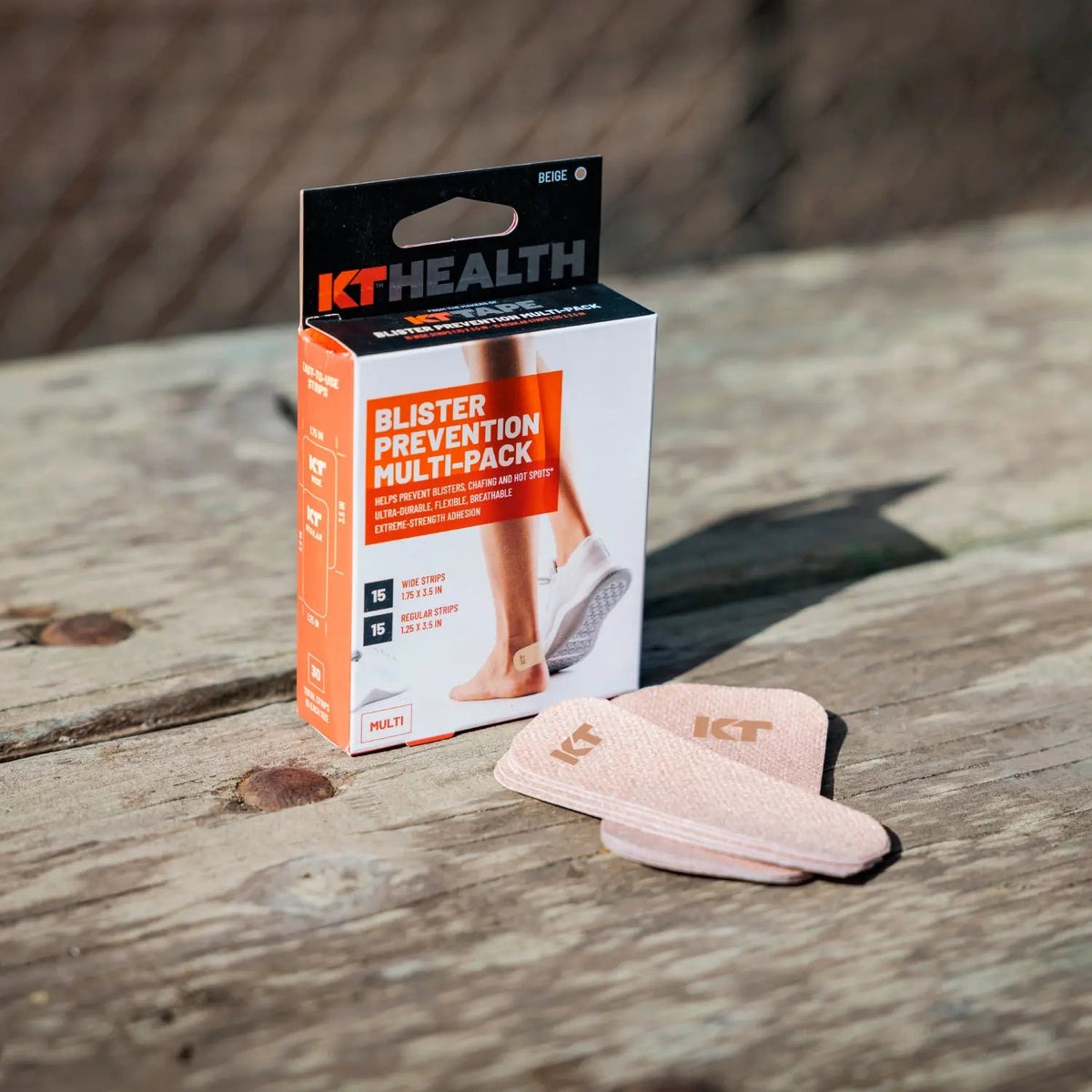 Black KT Tape blister prevention tape pre-cut strips in a multipack — view 5