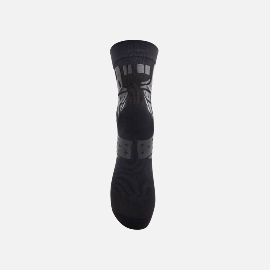 Floky black knit compression ankle support for the left ankle, size M-L — view 2