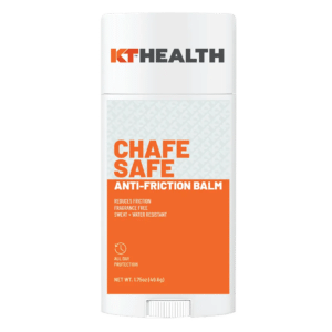 KT Tape Chafe Safe fragrance-free anti-chafe balm stick in large size, twist-up applicator