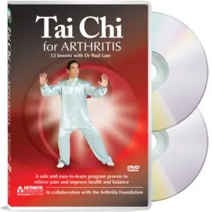 Tai Chi for Arthritis – 12 lessons with Dr Paul Lam DVD case and discs, front cover