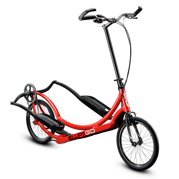 ElliptiGO 8C elliptical bike in red