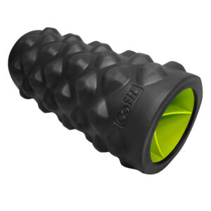 GoFit 13-inch foam massage roller with UltraFin core, molded cylinder shown on white
