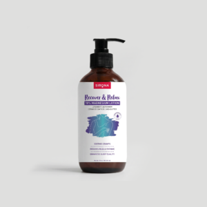 Sirona Recover & Relax 10% Magnesium Lotion, 300 ml brown pump bottle
