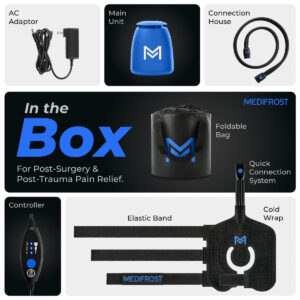 REATHLETE MediFrost cold therapy device held for jaw and mouth pain relief — view 3