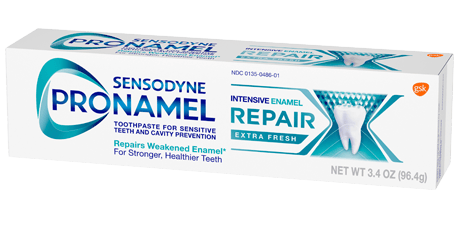 Sensodyne Pronamel Intensive Enamel Repair toothpaste, Extra Fresh