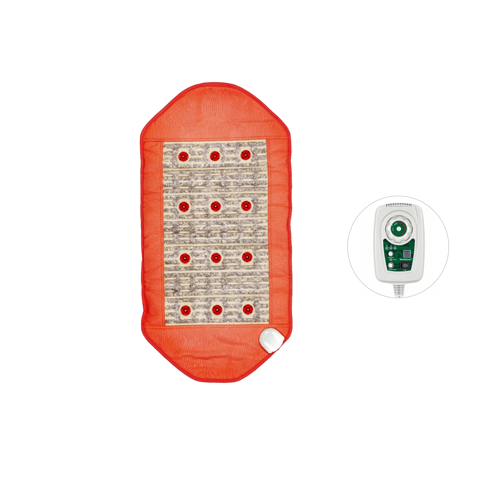 HealthyLine Amethyst Pad 3618 Photon Far Infrared Heating Mat (220V) — view 2