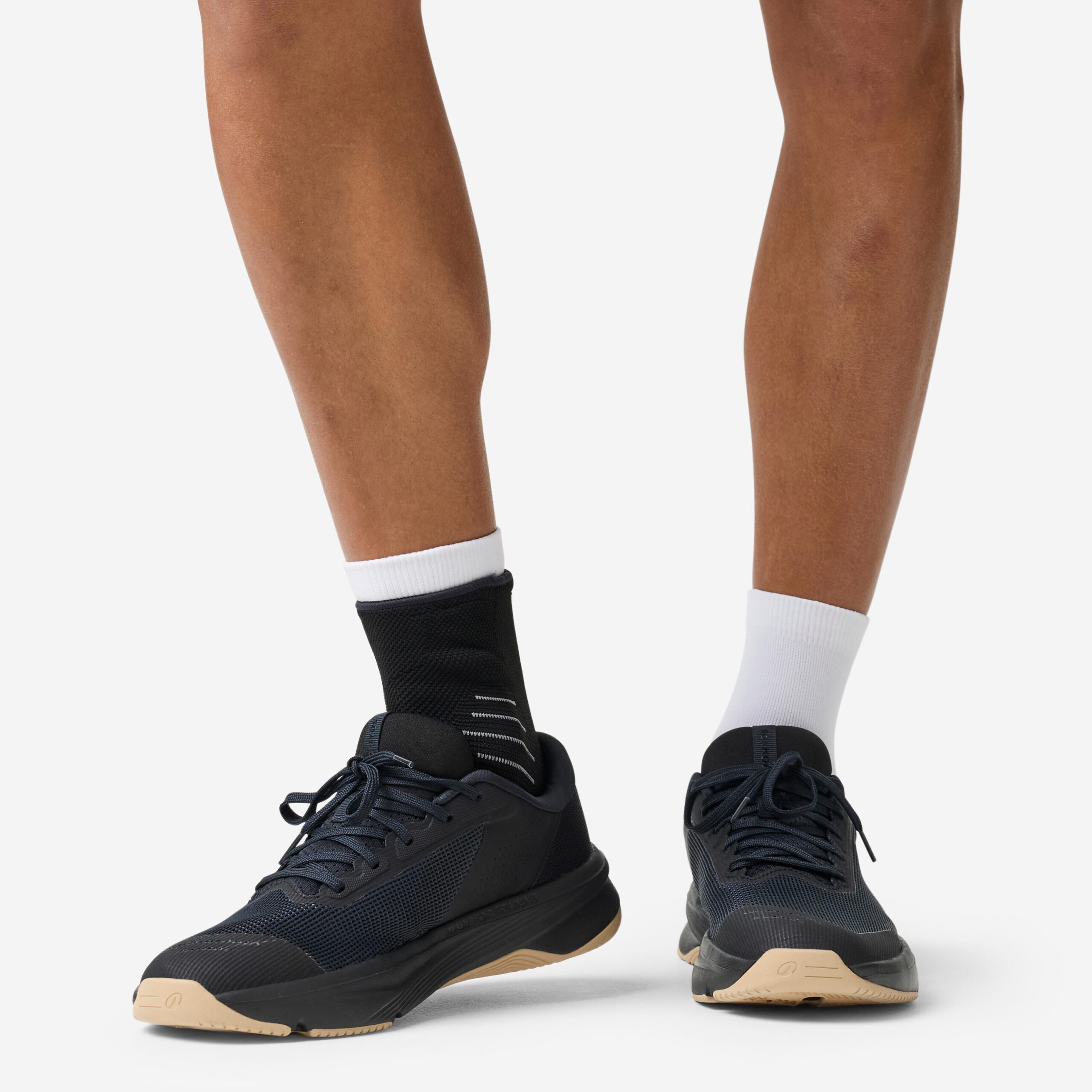 Decathlon Level 1 Ankle Support 120 — Right or Left, Smoked Black — view 5