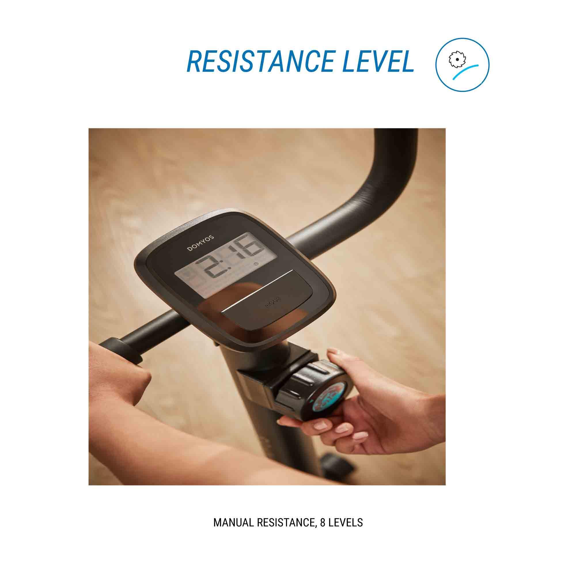 Domyos EB Essential exercise bike, Decathlon product photo