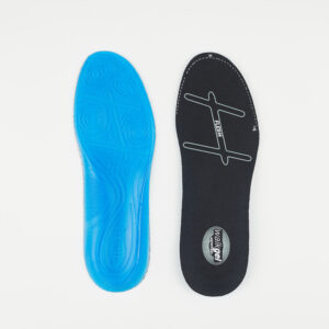 Decathlon W900 gel heel insoles shown as a pair on a plain background