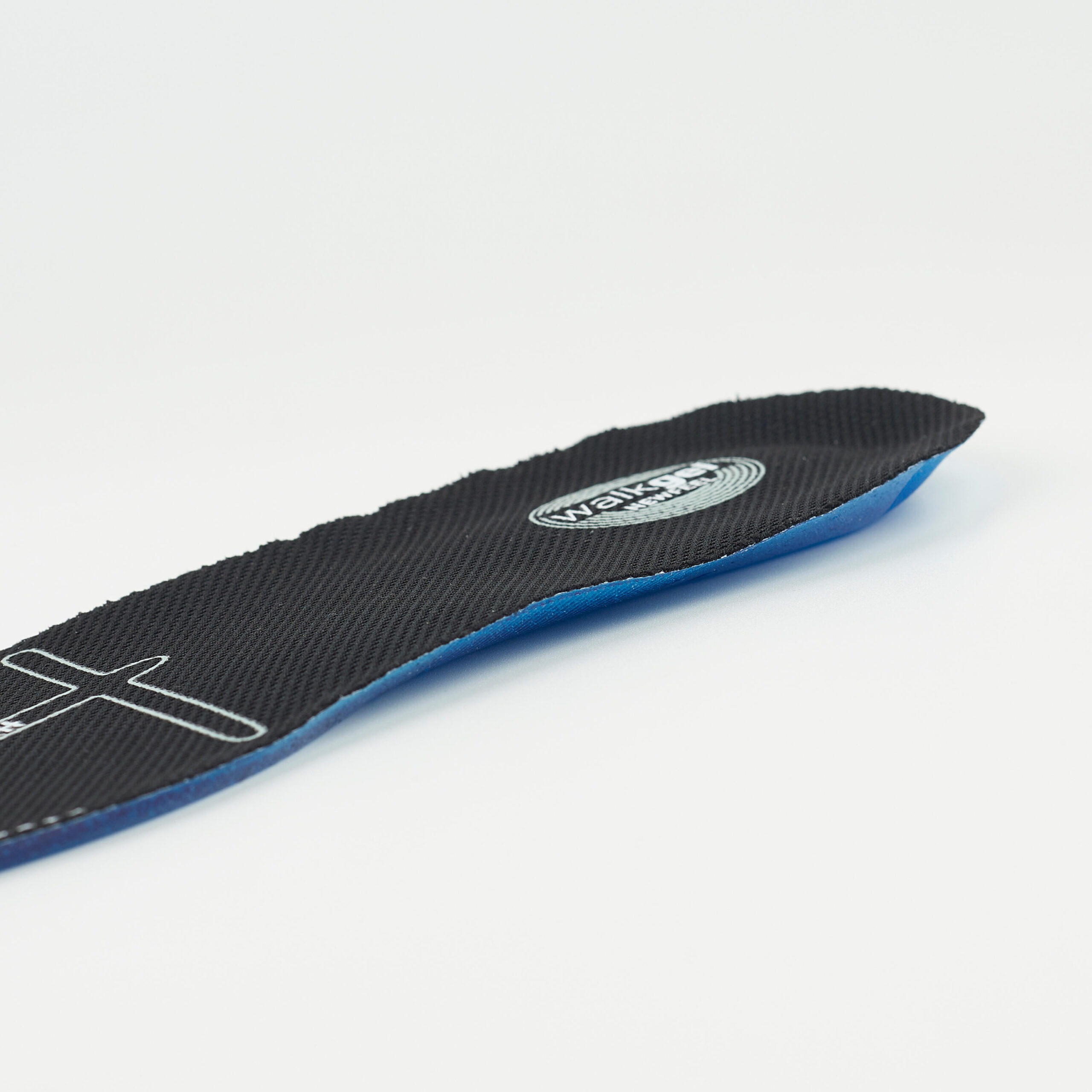 Decathlon W900 gel heel insoles shown as a pair on a plain background — view 4