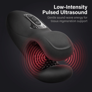 Myoro Sonex Pro mens wellness device shown upright on a plain background