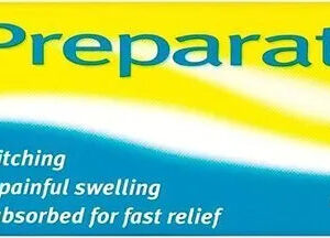Preparation H Clear Gel 50 g box, front