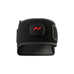 Hyperice Venom 2 heated back massager wrap worn around the lower back